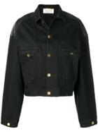 Alberta Ferretti Oversized Denim Jacket - Black