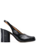 Maison Margiela Tabi Toe Sling-back Pumps - Black