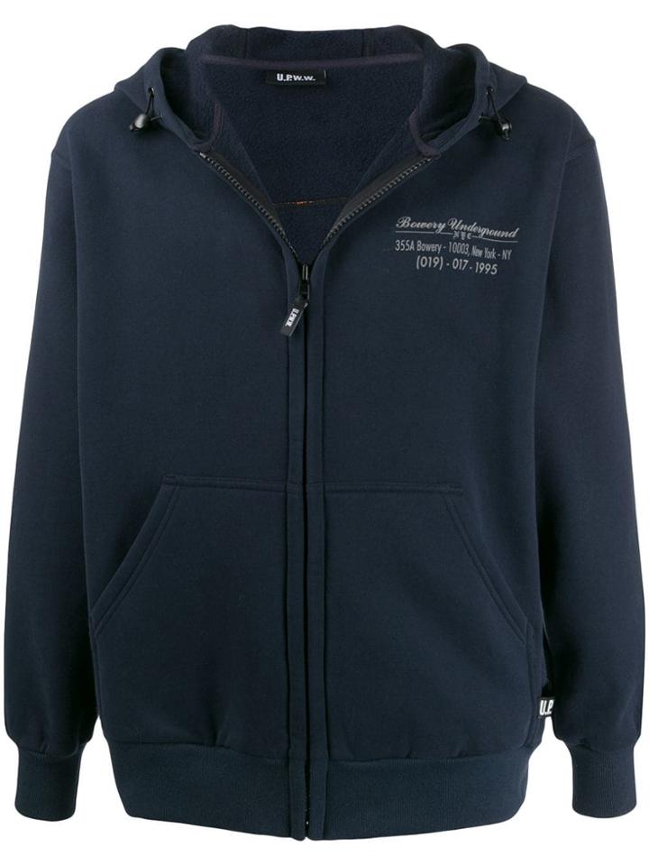 Upww Reflective Back Jacket - Blue