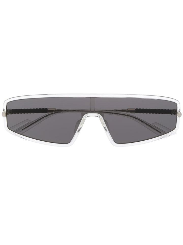 Dior Eyewear Diormercure Rectangular-frame Glasses - Neutrals