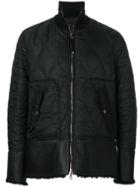 Diesel Black Gold Fitted Quilted Jacket
