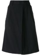 Margaret Howell A-line Asymmetric Skirt - Blue