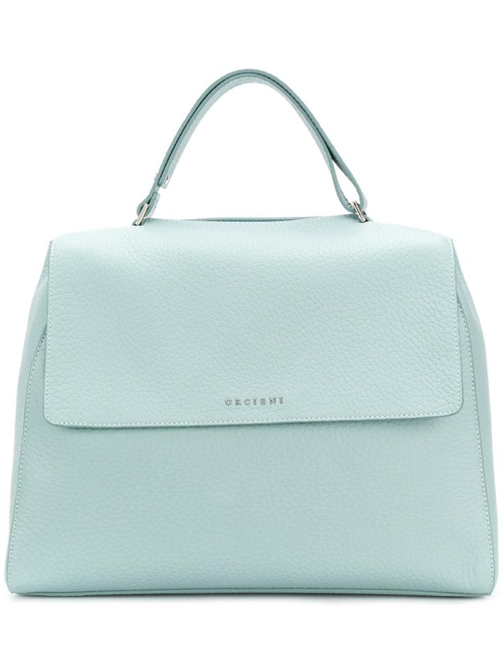 Orciani Classic Tote Bag - Blue