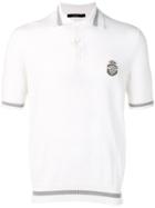 Billionaire Crest Polo T-shirt - White