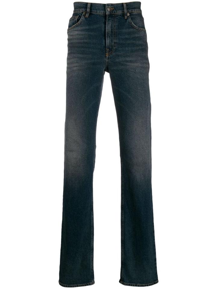 Balenciaga Fitted 5-pocket Jeans - Blue