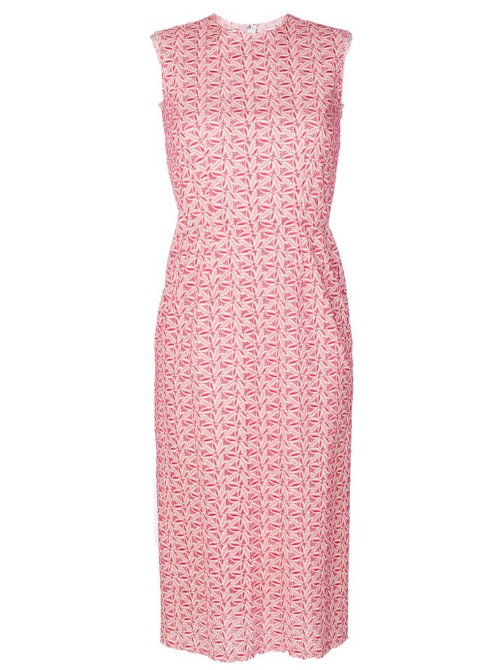 Comme Des Garçons Vintage Lace Sleeveless Dress - Pink & Purple