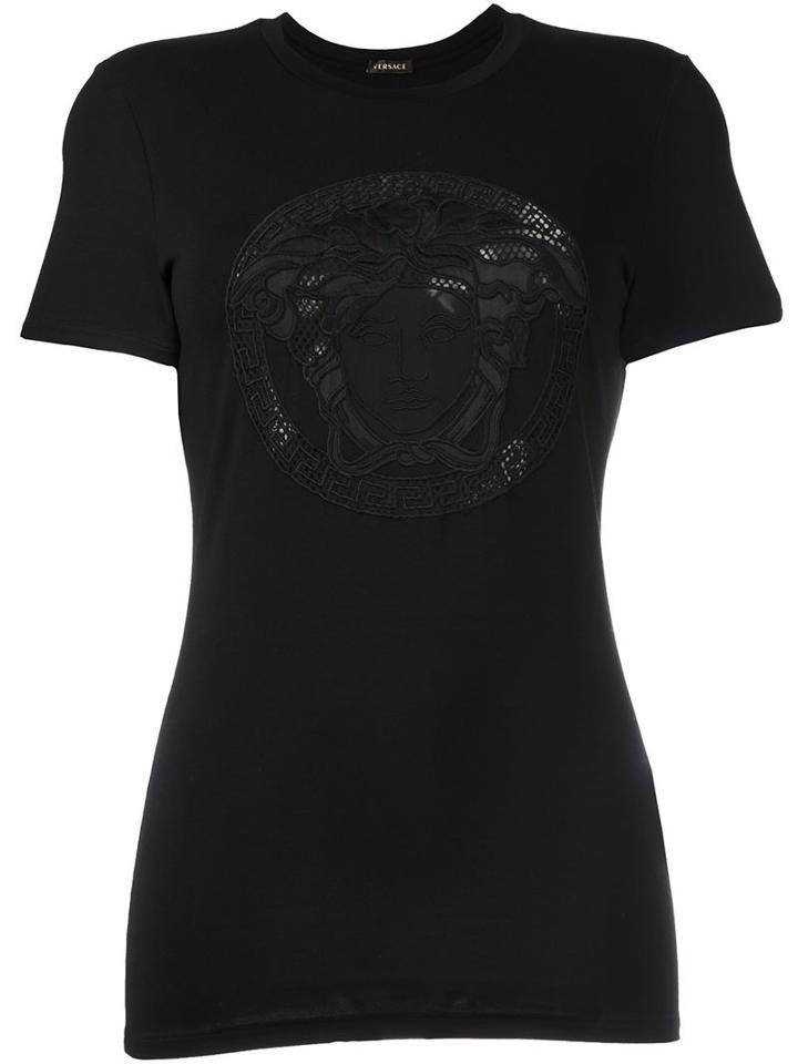 Versace Medusa Mesh Accent T-shirt