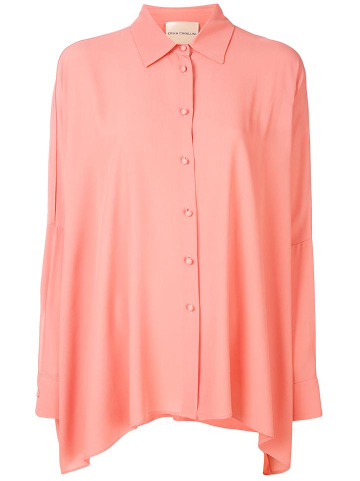 Erika Cavallini Loose Fit Blouse - Pink & Purple