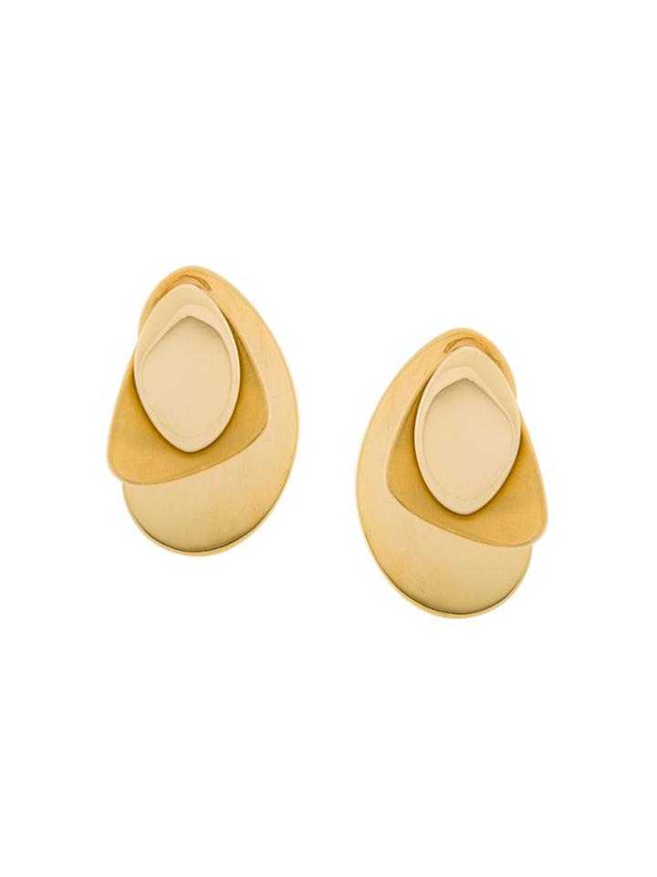 Charlotte Chesnais Drop Earrings - Yellow & Orange