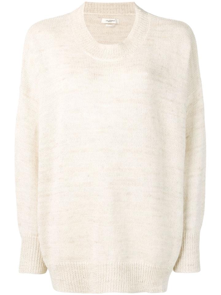 Isabel Marant Étoile Relaxed Fit Jumper - White