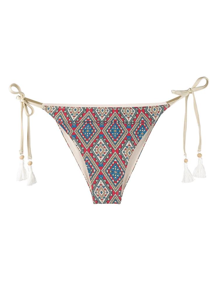 Mc2 Saint Barth Printed Bikini Briefs - Blue