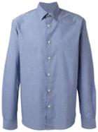 Sunspel Classic Shirt, Men's, Size: Xl, Blue, Cotton