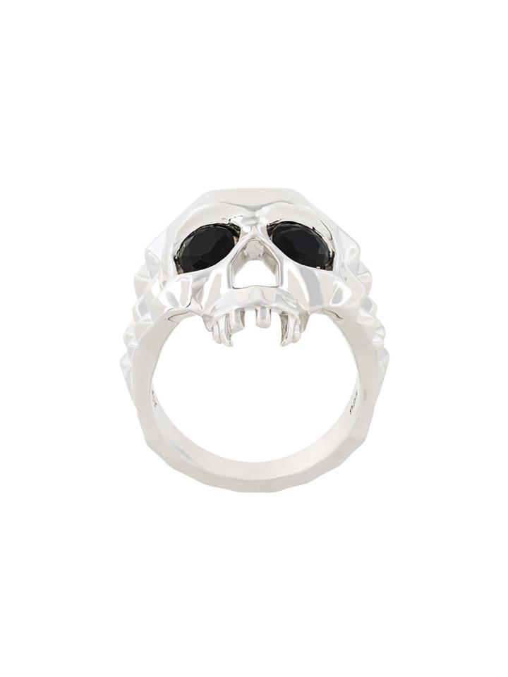 Kasun London Skull Ring - Metallic