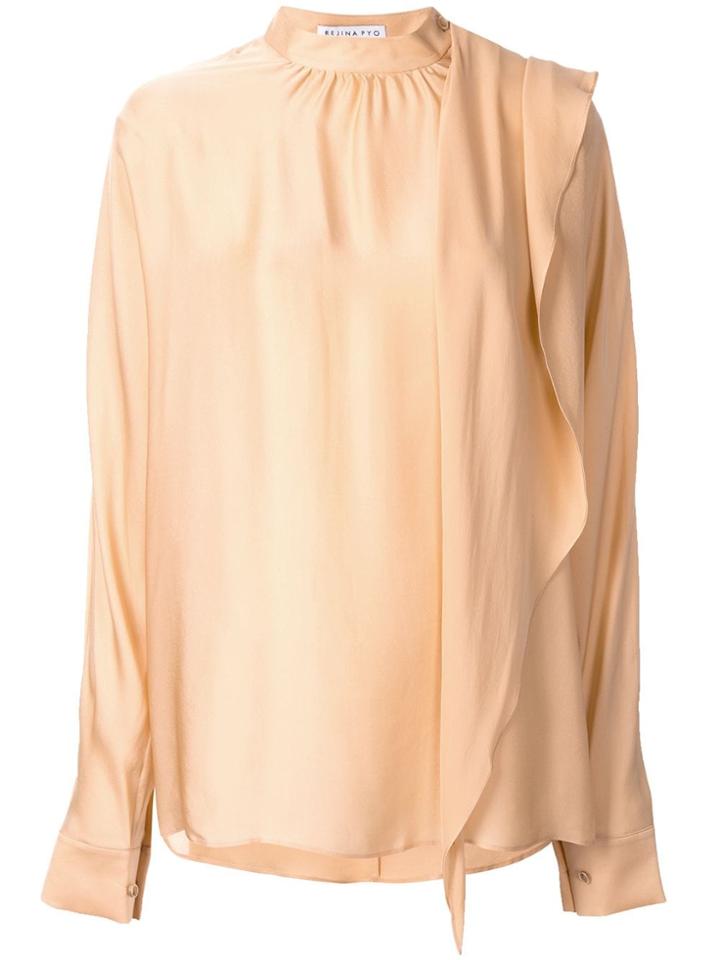 Rejina Pyo Peach Ira Blouse - Orange
