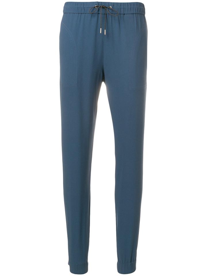 Fabiana Filippi Gathered Ankle Trousers - Blue
