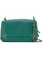 Jérôme Dreyfuss - Bobi Shoulder Bag - Women - Cotton/buffalo Leather/goat Skin - One Size, Green, Cotton/buffalo Leather/goat Skin