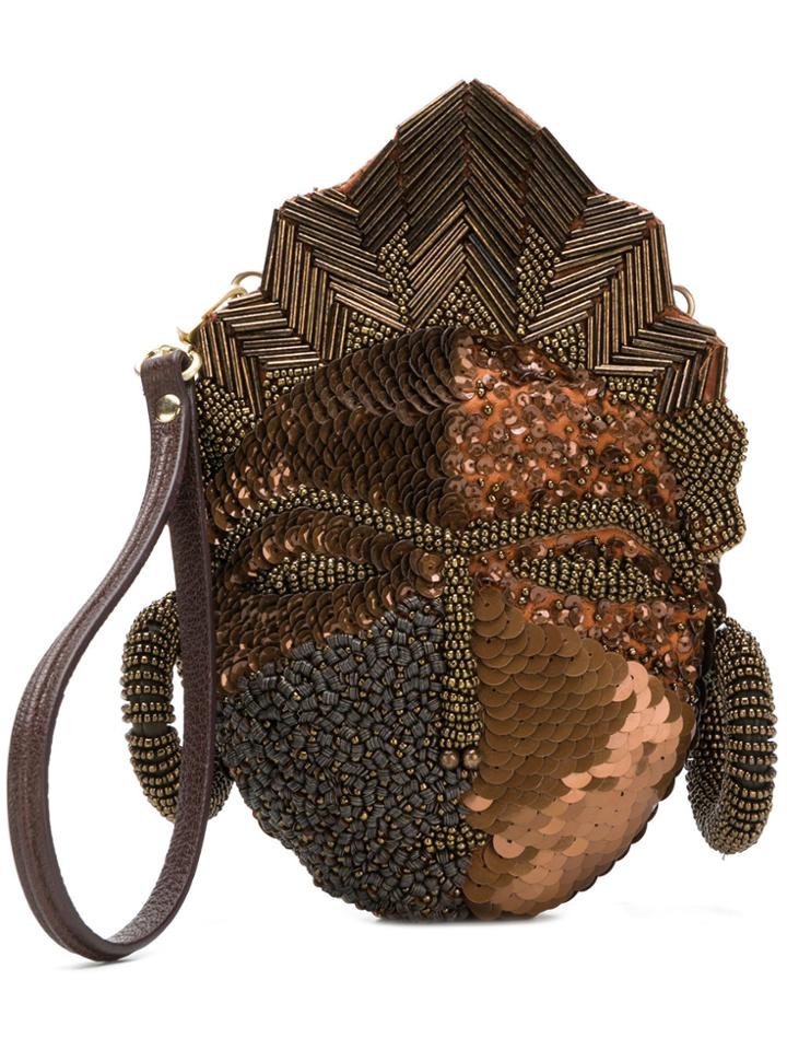 Jamin Puech Manray Mini Bag - Brown