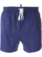 Dsquared2 - Logo Swim Shorts - Men - Polyester - 52, Blue, Polyester