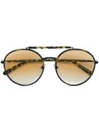 Stella Mccartney Eyewear Round Framed Sunglasses - Brown