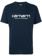 Carhartt Logo Print T-shirt, Men's, Size: Large, Blue, Cotton