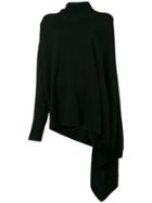 Sonia Rykiel Button Up Jumper - Black