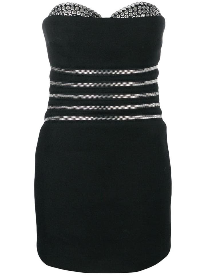 Alexander Wang Zipper Mini Dress - Black