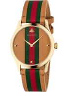 Gucci G-timeless Watch, 38mm - Brown