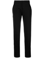 Paco Rabanne Contrast Pocket Flared Trousers - Black