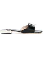 Rodo Slide Sandals - Black