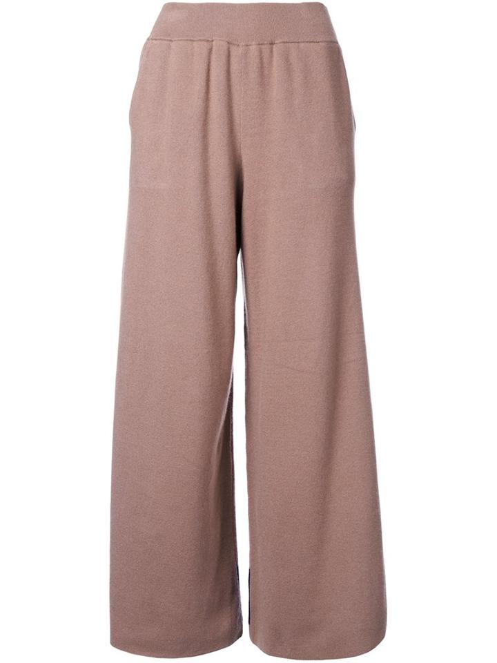 Guild Prime Wide Leg Trousers, Women's, Size: 36, Brown, Rayon