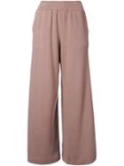 Guild Prime Wide Leg Trousers, Women's, Size: 36, Brown, Rayon