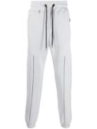 Gcds Slogan Stripe Track Trousers - Grey