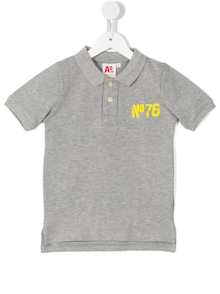 American Outfitters Kids Printed Polo Shirt, Boy's, Size: 10 Yrs, Grey