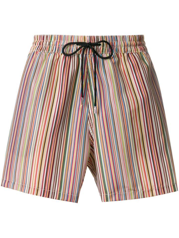Paul Smith Black Label Striped Swim Shorts - Multicolour