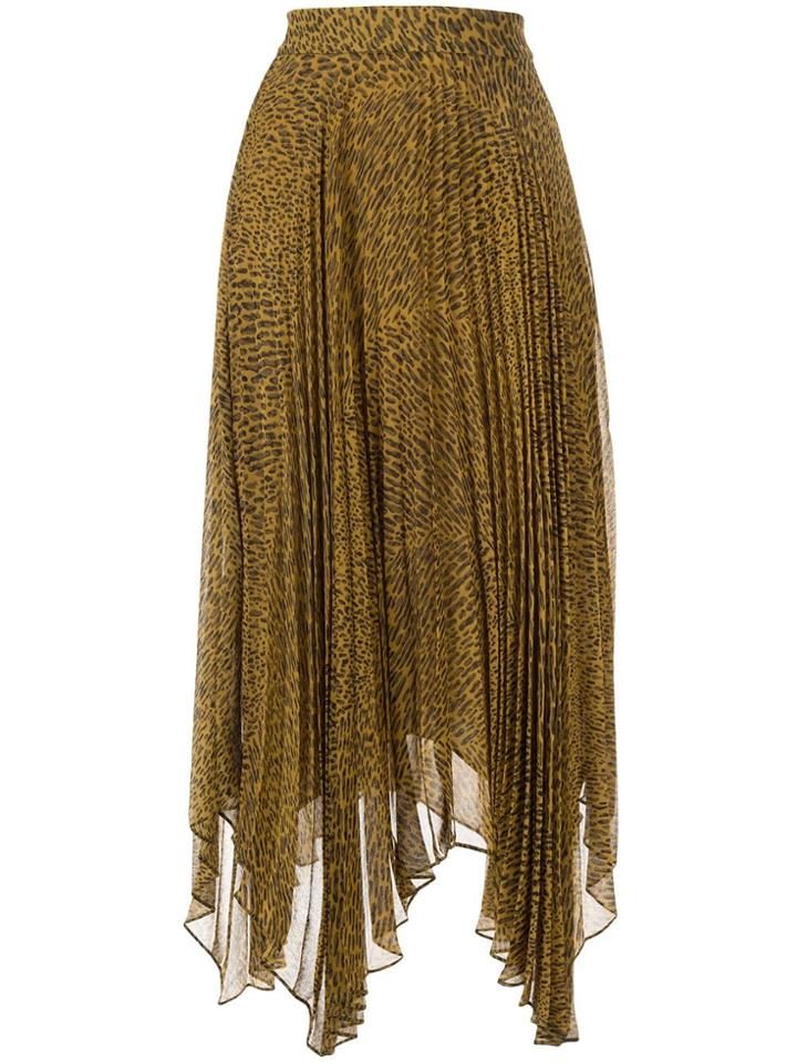 Camilla And Marc Salvador Asymmetric Hem Skirt - Brown