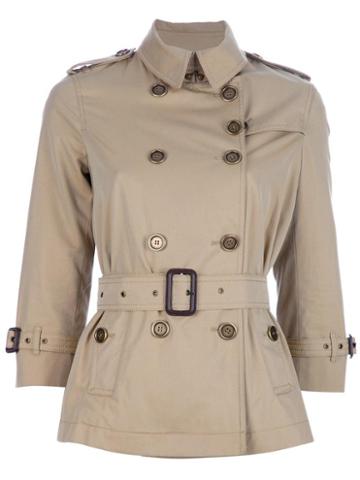 Burberry Brit Cropped Trench Coat