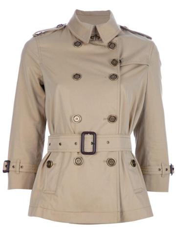 Burberry Brit Cropped Trench Coat