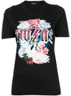 Dsquared2 Metal Swan Print T-shirt, Women's, Size: Medium, Black, Cotton