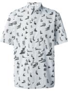 Eleventy Printed Shortsleeved Shirt