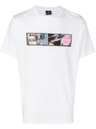 Ps By Paul Smith Multi-graphic Printed T-shirt - White