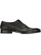 Henderson Baracco Classic Brogues, Men's, Size: 41.5, Black, Beaver Fur/leather