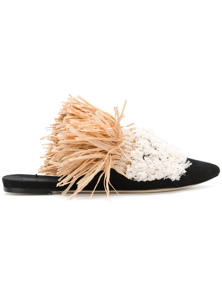 Sanayi 313 Carfalo Slippers - Black
