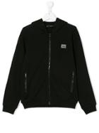 Antony Morato Teen Zip-up Hoodie - Black