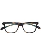 Oliver Peoples Square Frame Glasses - Brown