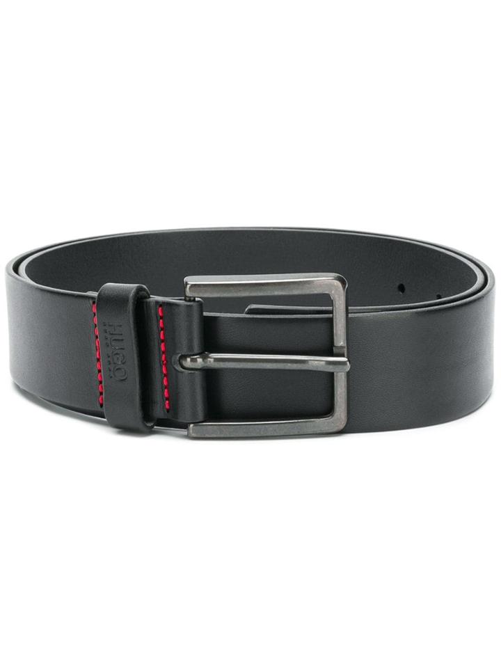 Hugo Hugo Boss Square Buckle Belt - Black