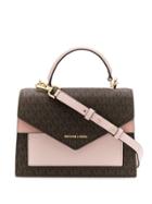 Michael Michael Kors Medium Logo Satchel - Pink