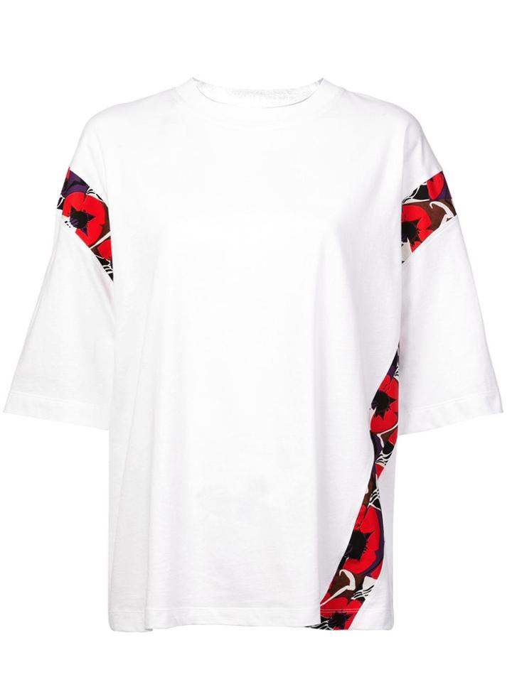 Marni Printed Panel T-shirt - White