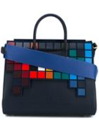 Anya Hindmarch Space Invaders Tote, Women's, Blue