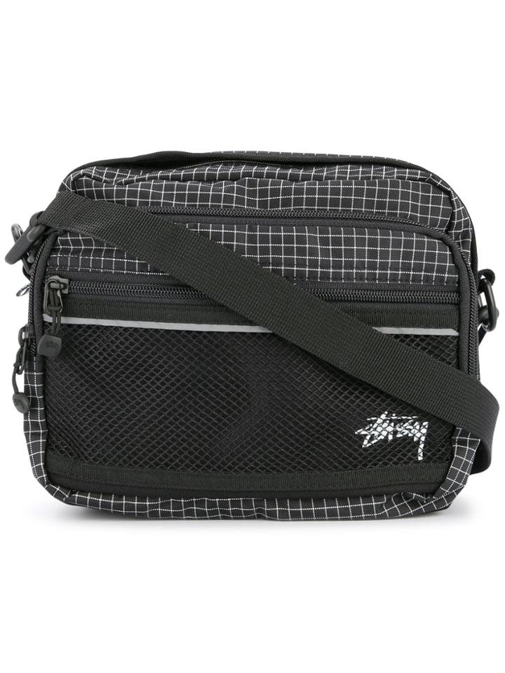 Stussy Ripstop Shoulder Bag - Black