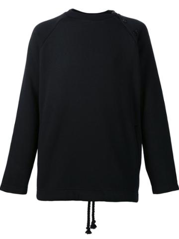 Death To Tennis Side Button Long Sleeve Top